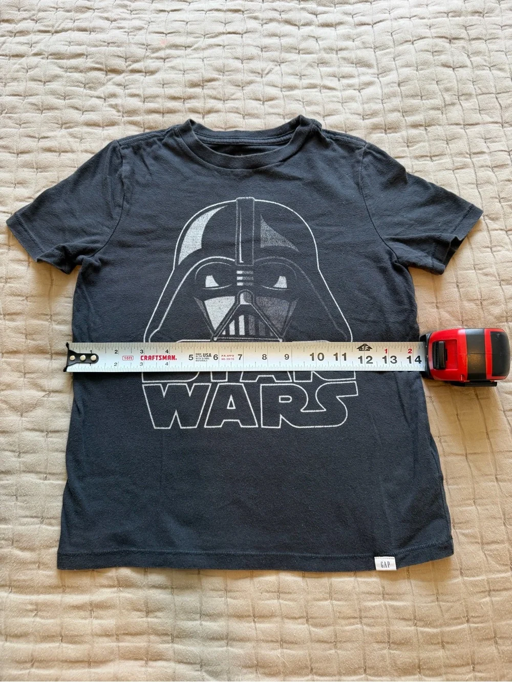 GAP x Star Wars Collab Darth Vader T-Shirt Size Kids Small